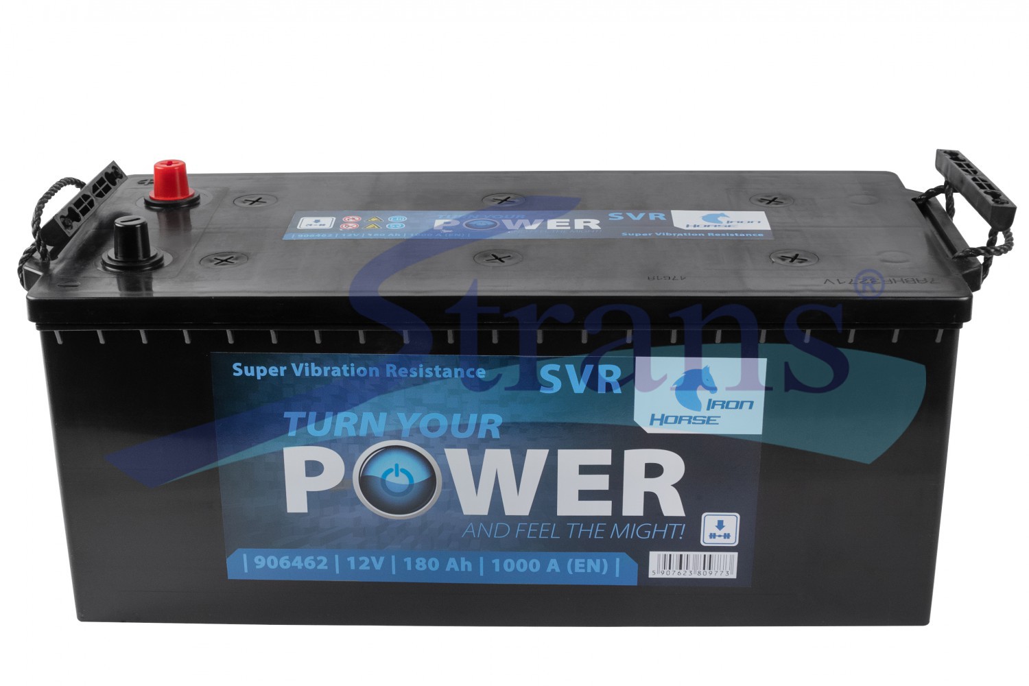 Акумулятор Iron horse 12V 180Ah 1000A L+ Svr (Вібростійкий) 513